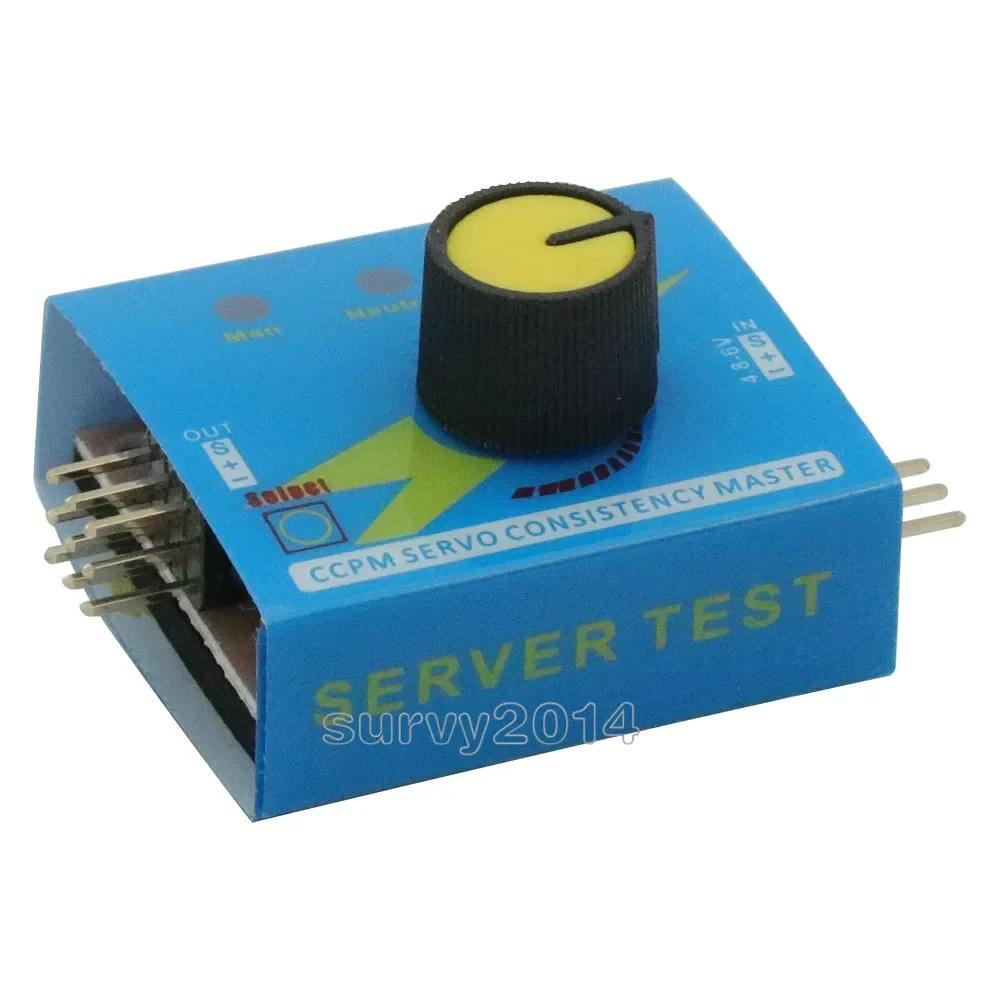 Multi Servo Tester 3CH ECS Consistency Speed Controler Power Channels CCPM