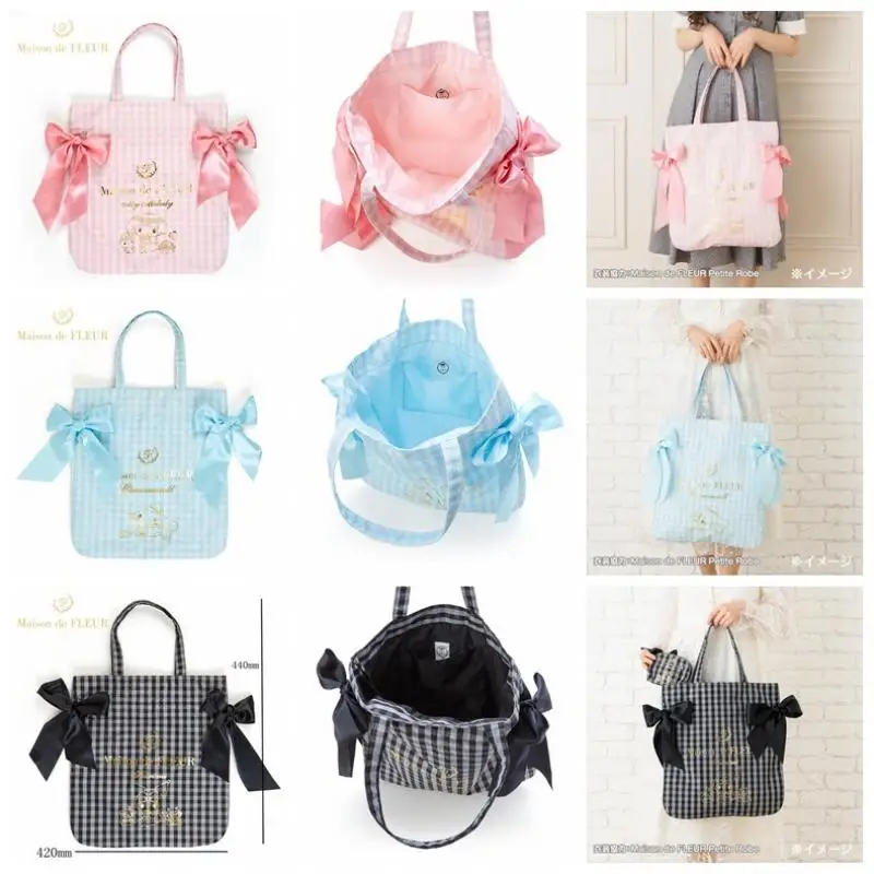 

Милая плюшевая сумка с рисунком коричного цвета My Melody Kuromi Sanrioed, мультяшная Милая Аниме Сумка через плечо, Холщовая Сумка, сумка для хранения,...