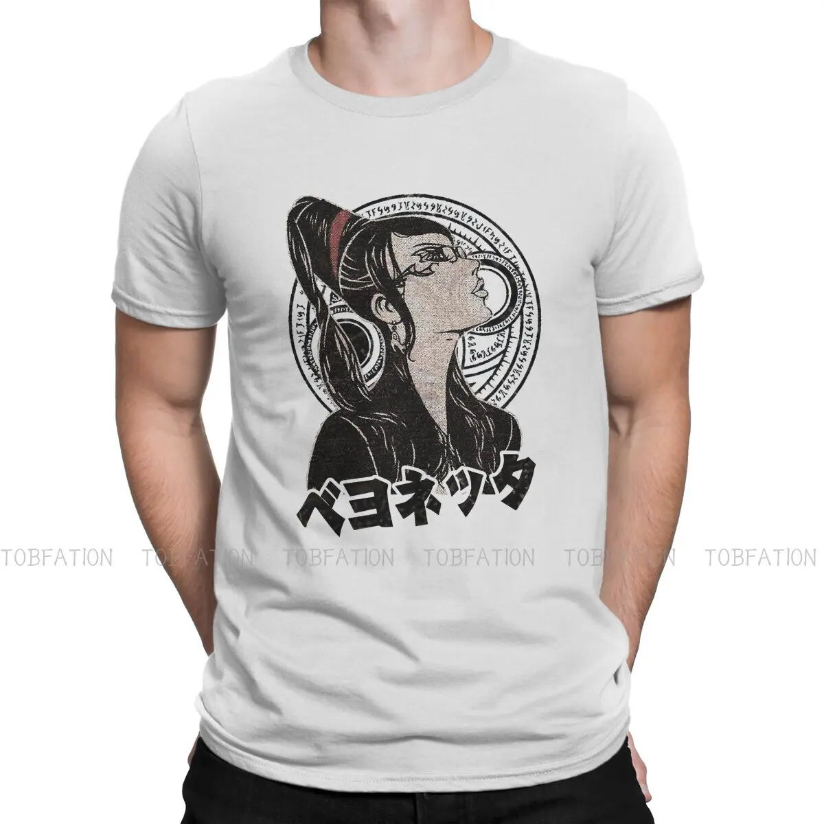 

Bayonetta ACT Game Men's TShirt The Witch Individuality T Shirt Graphic Sweatshirts New Trend