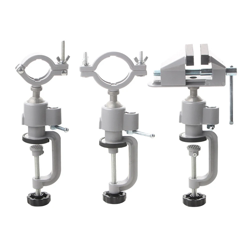 

Adjustable Bench Vice 360 Degree Rotating Practical Swivel Bench Vise Aluminum Alloy Smooth Surface for Drill Grinder Tool Stand
