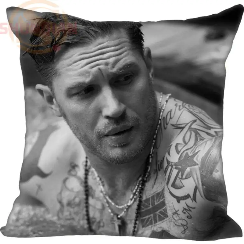 

Fashion boutique Custom New Tom Hardy Square Pillowcase Fashionable Custom Pillowcase Design 40x40cm