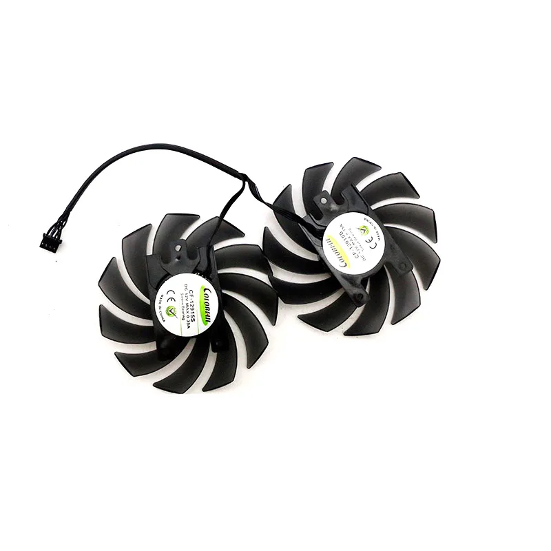 Новинка 85 мм 4 контакта Φ RTX2060 Super GTX1660 вентилятор GPU для INNO3D GTX 1660 2060 супер 6 ГБ 2