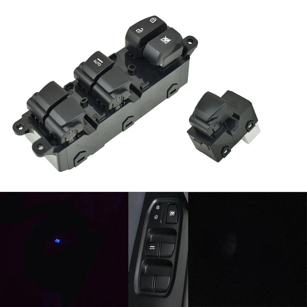 

Window Lifter Control WIth Blue Backlight Switch Assembly For Hyundai IX25 Creta 2014-2019 93570-C92004X 93580-C9000