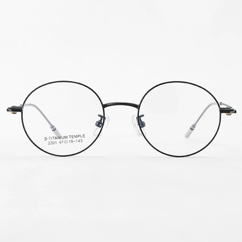 KatKani Ultra светильник ретро модная круглая оправа чистый Титаник Женская для очков