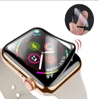 Лидер продаж, гибкая прозрачная 3D пленка HD для Apple Watch серии 7, 41 мм, 45 мм, защитная HD пленка для экрана, аксессуары для iwatch 6, 5, 4, 3, Se, 40 мм, 44 мм
