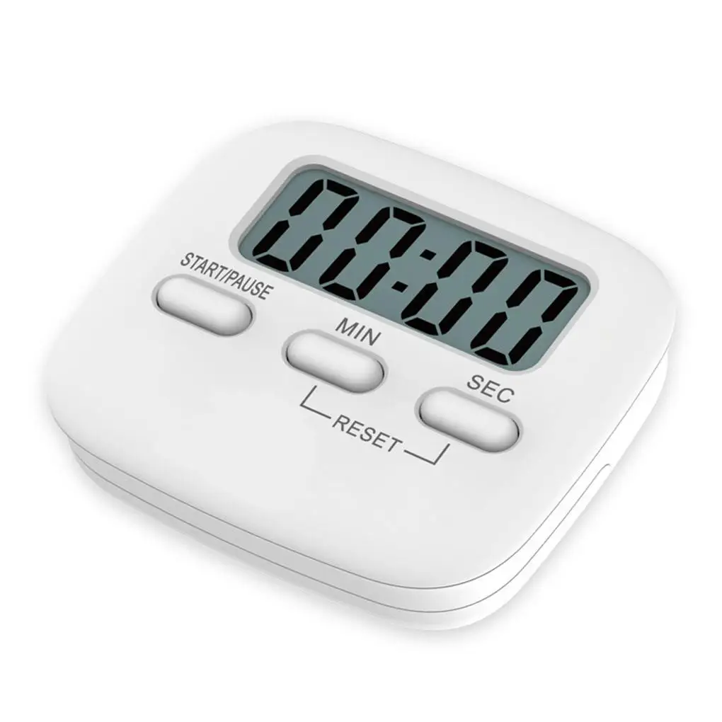 Kitchen Timer Cooking Baking LCD Display Countdown Student Lab Digital Timer Home Kitchen Gadget