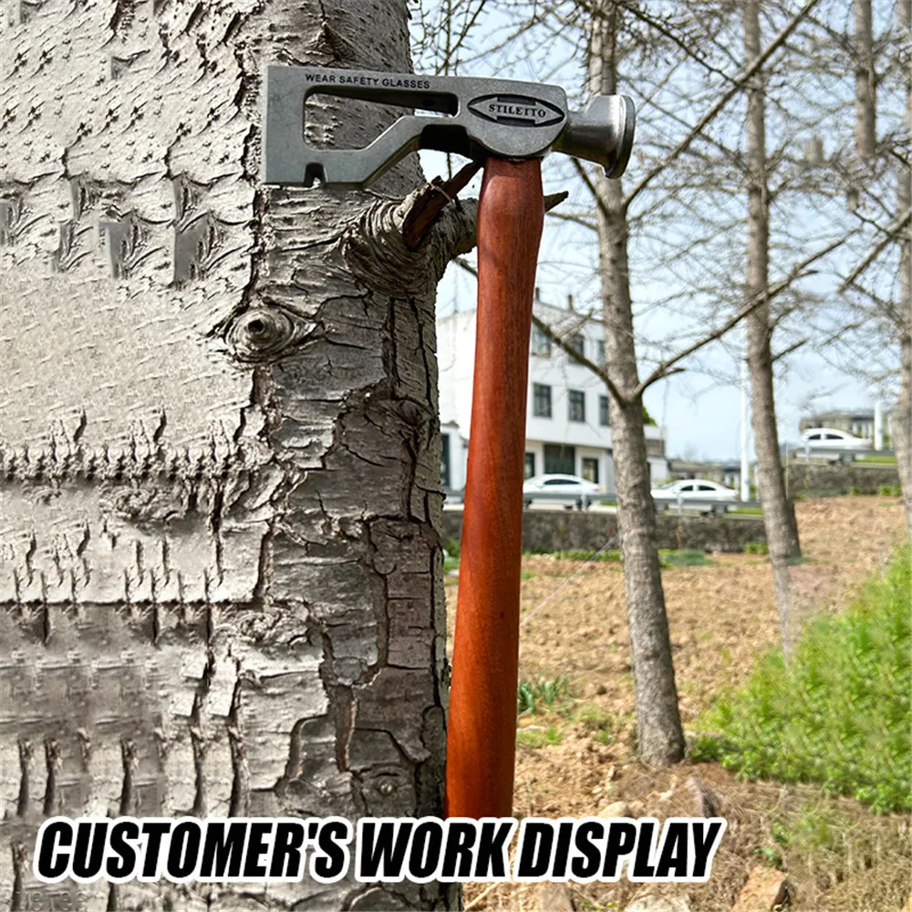 TC4 Необработанная головка топора из титанового сплава не полированная