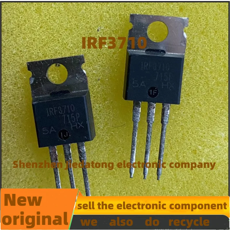 3 шт./лот IRF3710 IRF3710PBF TO-220 100V 57A полевой МОП-транзистор