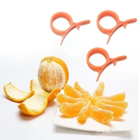 practical orange peeler convenient lemon fruit slicer ring type clever open orange device novel kitchen open orange tool ring