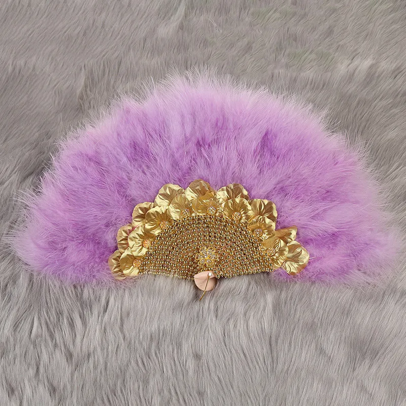 

Double Side Customize African Hand Fan Feather Fan for Wedding Handmade Fans Bride Hand Held Decoration Abanicos Para Boda Favor