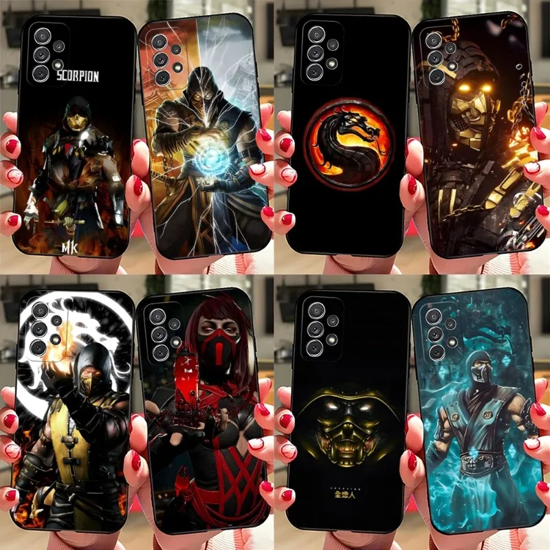 

Scorpion Sub Zero Mortal Kombat Phone Case For Samsung Galaxy S21 S22 S20 S30 Ultra S7 S10 S8 S9 S6 Pro Plus Edge Fe Back Cover