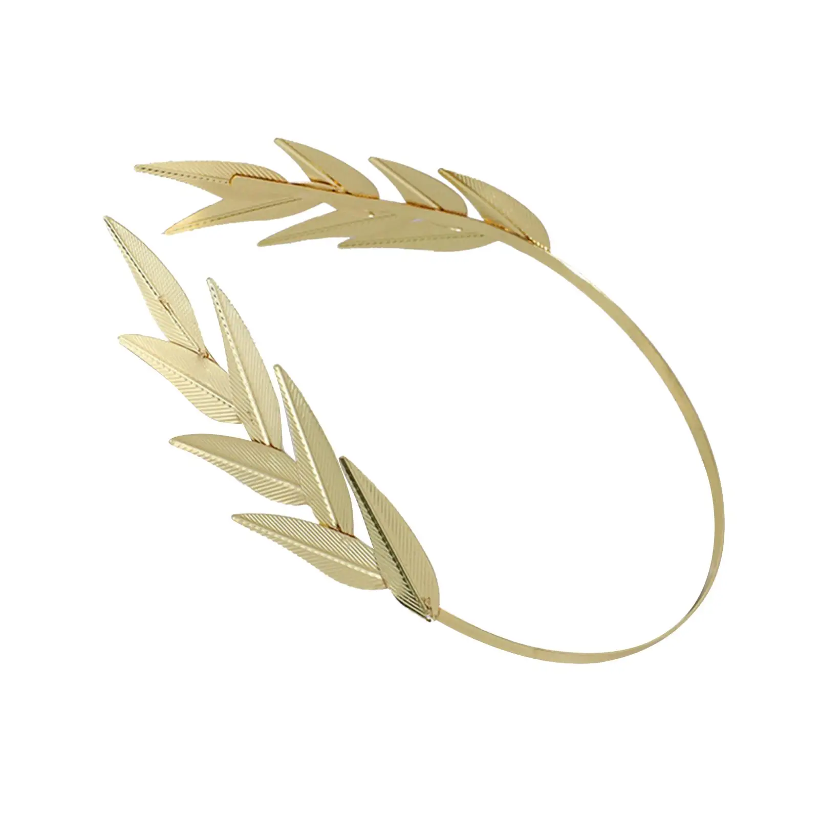 

Golden leaf Hair Band Bridal Wedding Decoration Carnival Headwear Women Girl