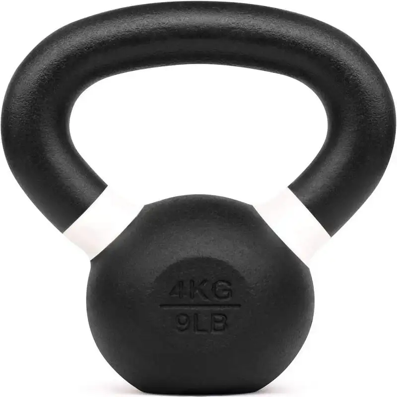 

/ 9lb Powder Coated Kettlebell, Single