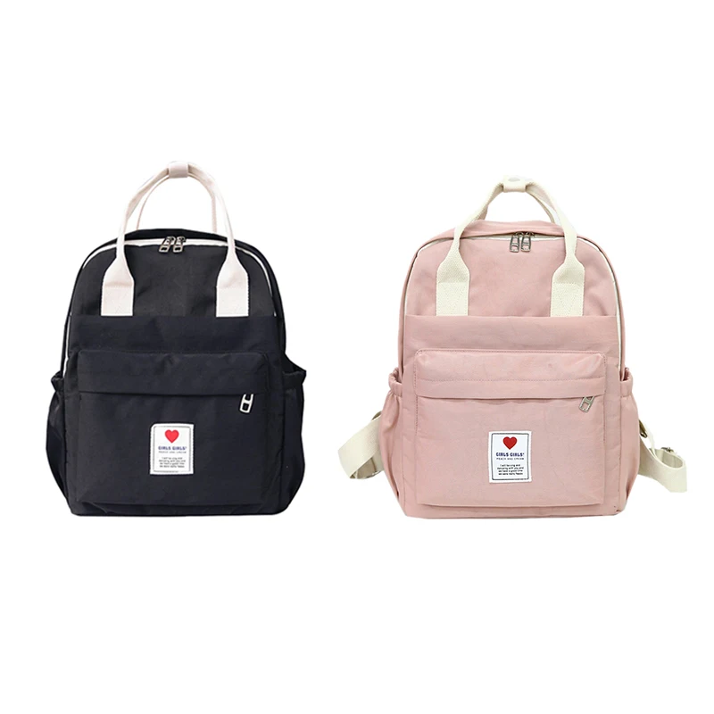 

Female Soft Bag Harajuku Backpack Small Fresh Solid Color Fashion College Style Student Backpack Outdoor Bag Backpack