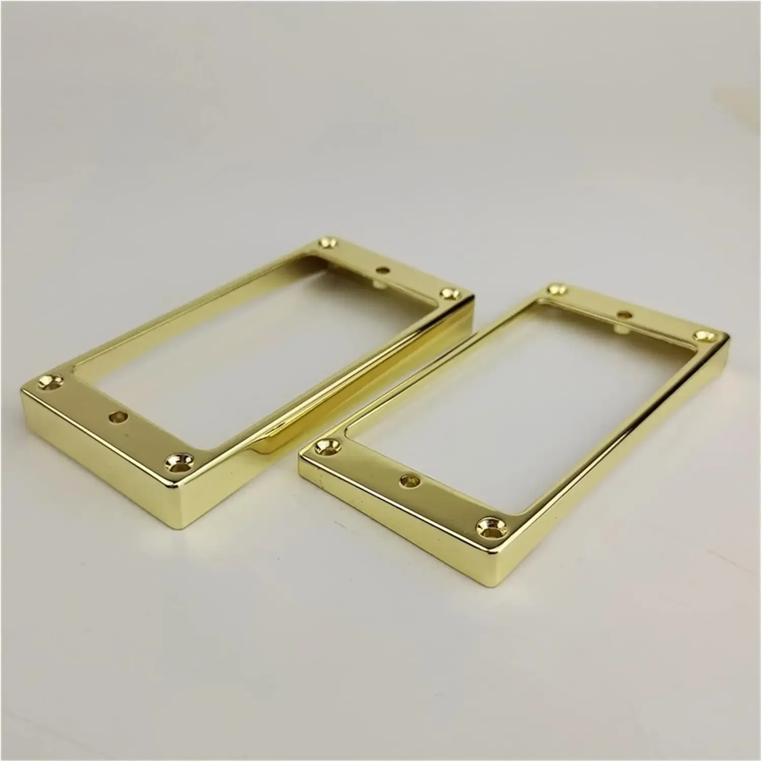 Золотые рамки звукоснимателей хамбакера монтажное кольцо на гриф и бридж