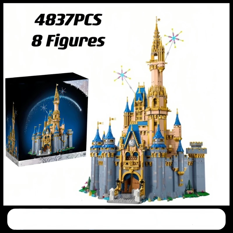 

NEW Compatible 43222 Princess Castle Modular Building Blocks Bricks Education Kids Christmas Birthday Gifts Toy 71040 16008