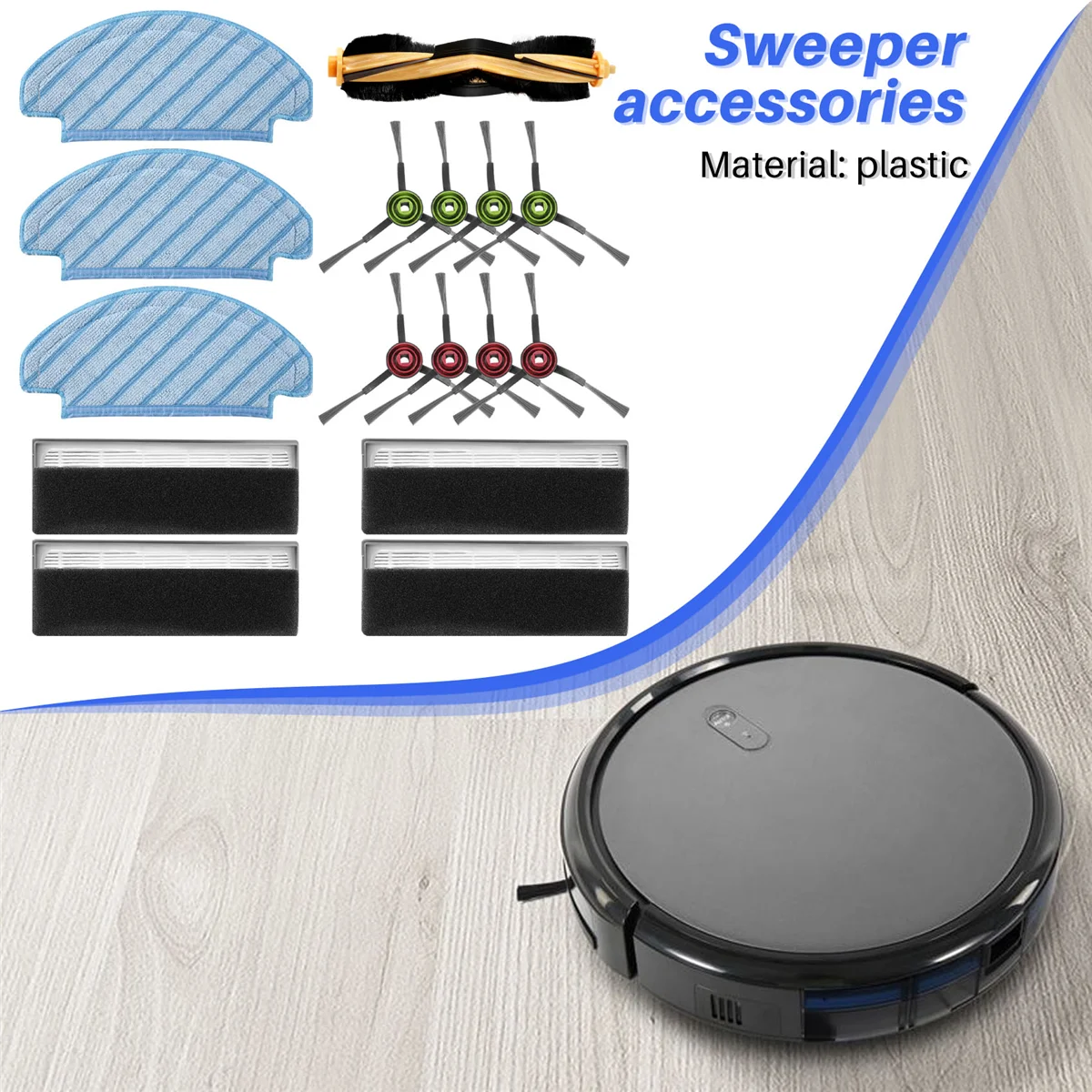 Набор запчастей для робота-пылесоса Ecovacs DEEBOT N8 Pro