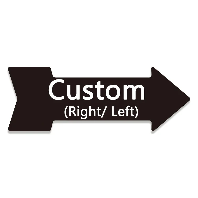 Металлическая жестяная винтажная стрела с надписью на заказ знак приветствия