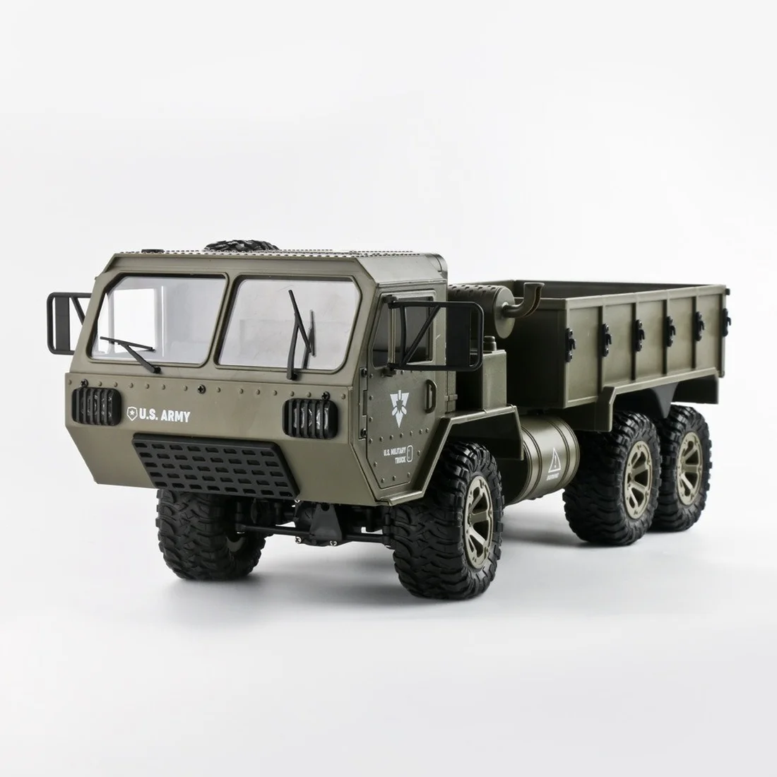 2 4G 1:16 6WD Профессиональный Радиоуправляемый автомобиль FY004 с Wi-Fi 720P светодиодный