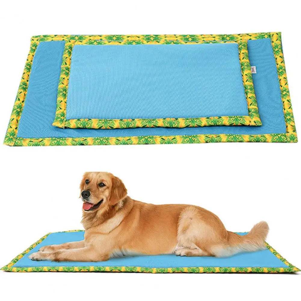 

Нескользящее стильное одеяло для кошек, охлаждающий коврик для домашних животных, тонкий эластичный охлаждающий коврик для котят