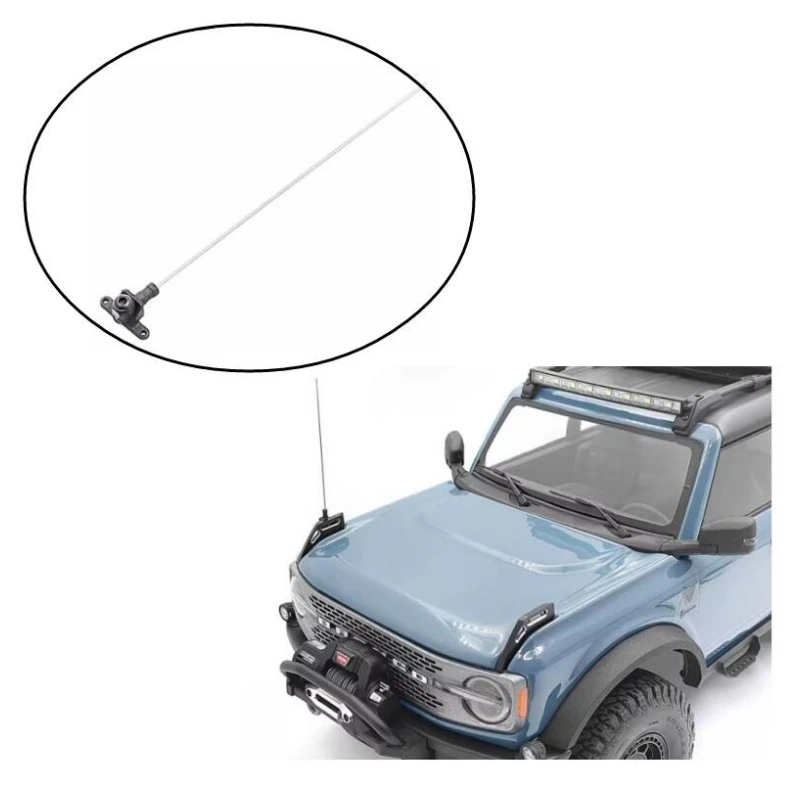 

Hood Antenna for 1/10 Rock Crawler Truck R/C Toys Trax TRX4 2021 Bronco Defender D90 D110 Car Shell Diy Upgrades Part
