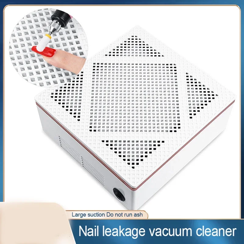 

120W High Power Strong Suction Vacuum Cleaner Hood For Manicure Professional Nail Dust Manicure Table Clean Fan Nail Salon Tools