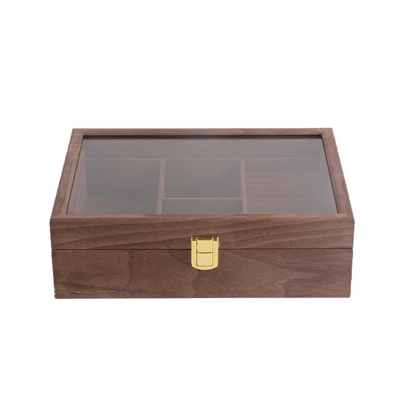 

3+1 Retro Wooden Watch Display Case Durable Packaging Holder Jewelry Collection Storage Watch Organizer Box Casket
