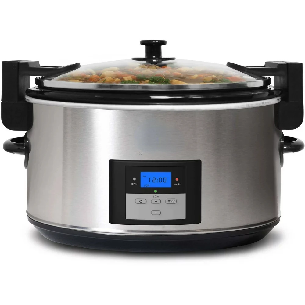 

MST-900VXD 8.5-Quart Stainless Steel Programmable Slow Cooker with Locking Lid
