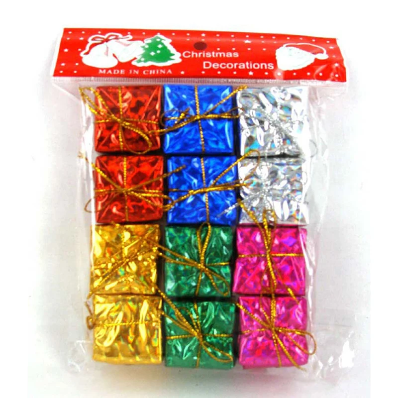 

Мини рождественские украшения 12/24 шт