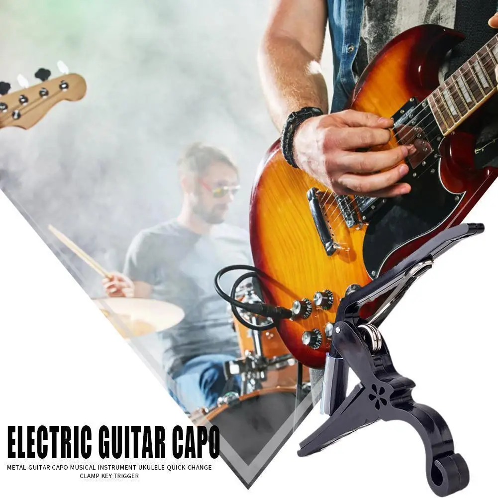 

1pc Quick Change Clamp Acoustic Classic Guitar Capo For Tone Adjusting For Electric Acoustic Guitar Ukulele Accessories I0z2