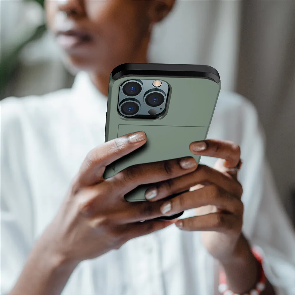 Чехол для телефона iPhone 14 Pro Max чехол Карманный с раздвижной дверью и отделением