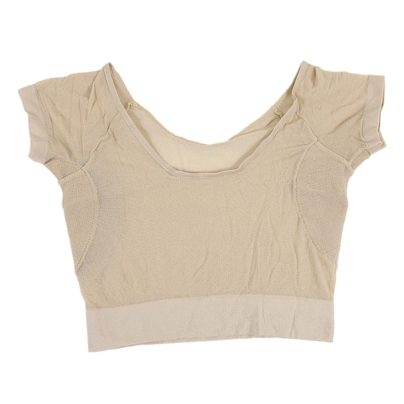 

1pc T-shirt Shape Sweat Pads Reusable Washable Underarm Armpit Sweat Pads Anti Absorbin Drop Shipping