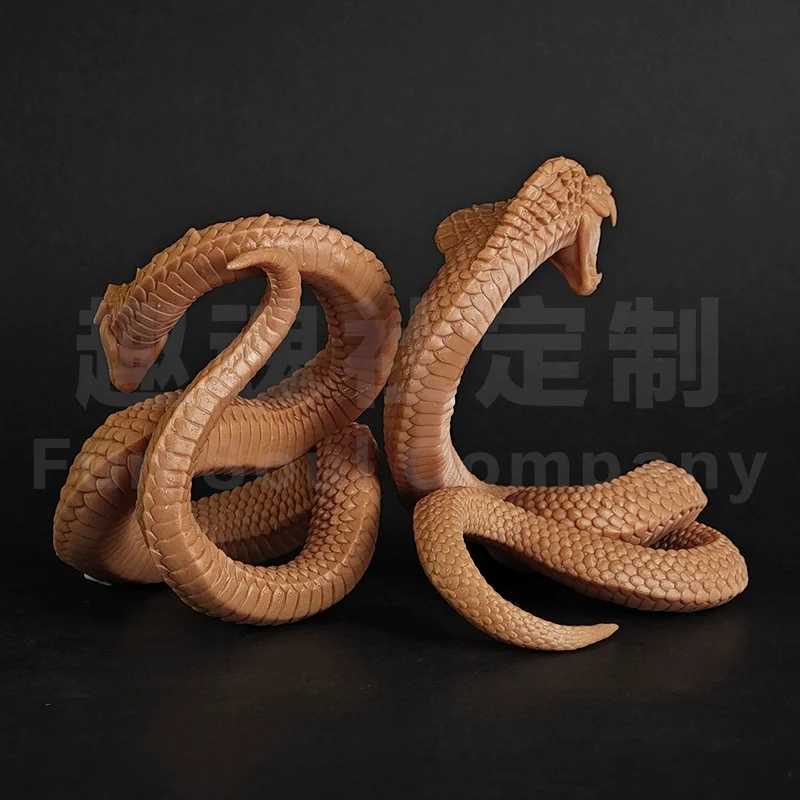 Фото 1/35 7-8 см Vipera russelli siamensis модель игрушки древние доисторические животные модель Gk настроить 3D печать №2