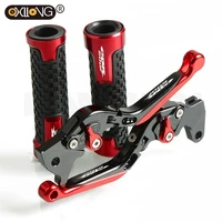 for honda cbr 600f motorcycle aluminum brake clutch levers handlebar handle bar grips cbr 600f 2011 2012 2013 accessories
