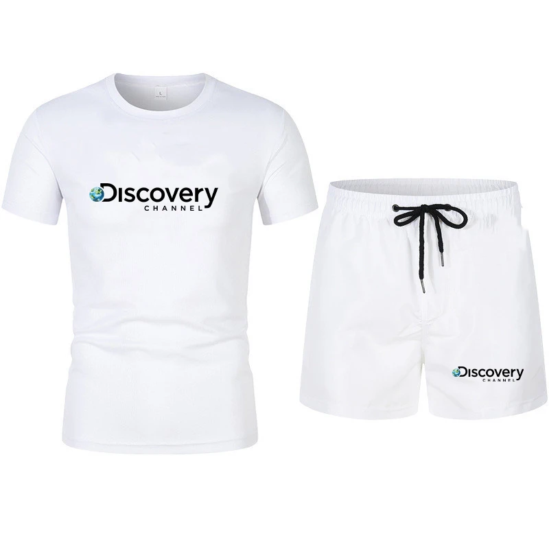 

Костюм для бега Мужской спортивный баскетбольный тренировочный облегающий Быстросохнущий костюм для утреннего и ночного бега летняя одеж...