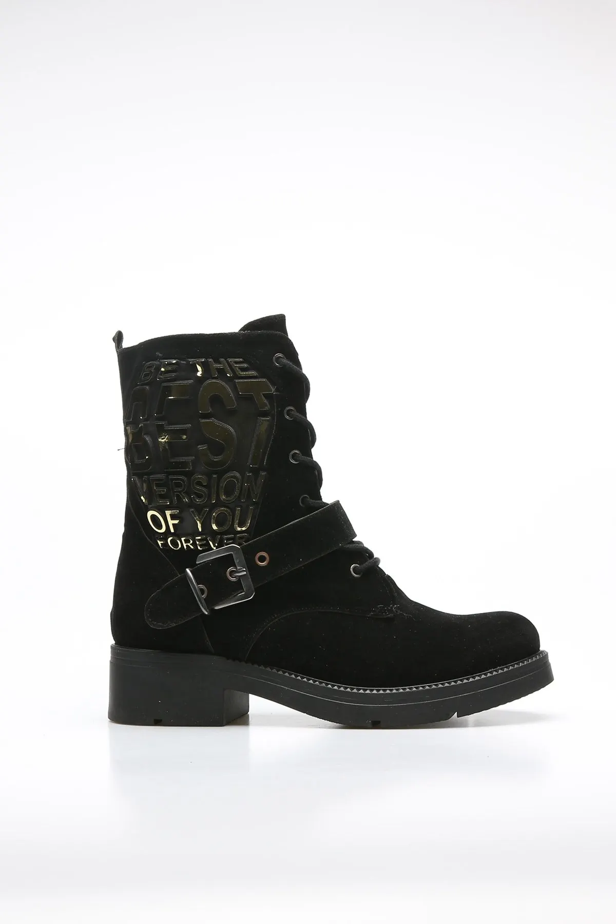 

Fashion Style Black Suede women's Boots