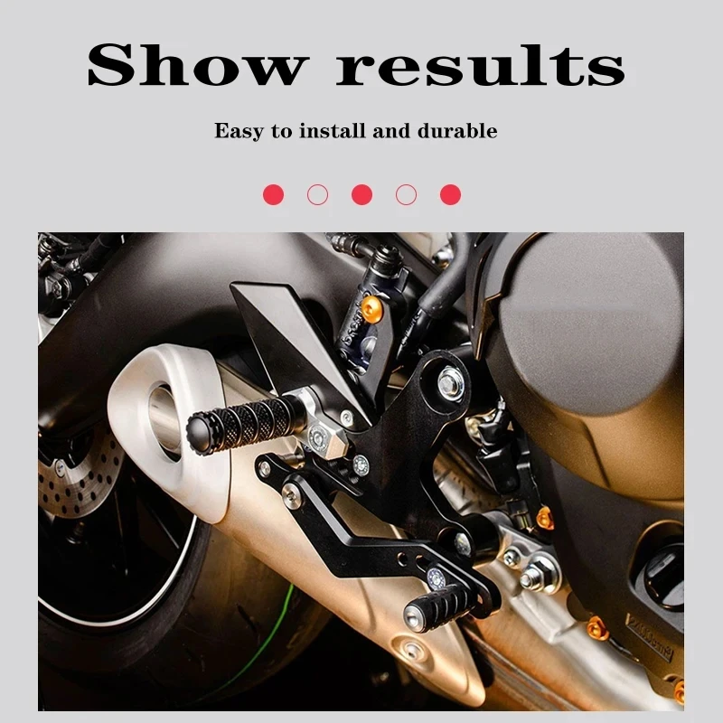 MTKRACING для YAMAHA MT-09 MT09 XSR900 Tracer 900 2013-2020 задняя педаль дополненная мотоцикла шарнирная