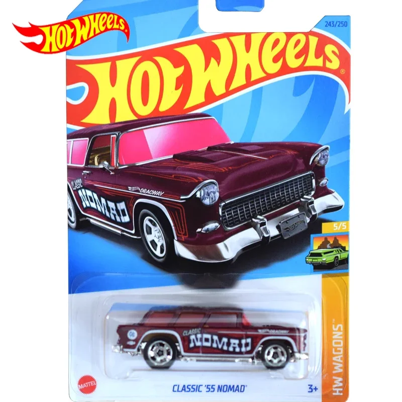 

Original Hot Wheels Car Classic 55 Nomad Children Toys for Boys 1/64 Diecast Vehicle Model Brinquedos Kids Birthday Gift C4982