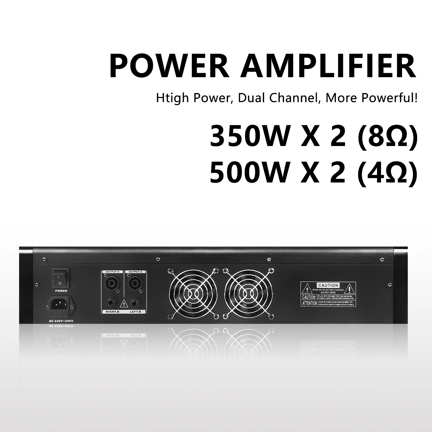 GAX-PMX12 Профессиональный 12-канальный микшер 500 Вт + 48 В Фантомное питание 16 DSP