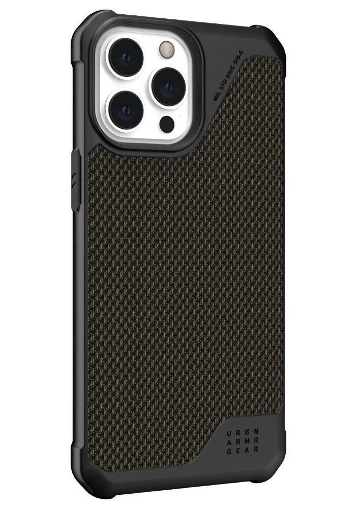 Чехол Urban Armor Gear (UAG) Metropolis LT Series для iPhone 13 Pro Max цвет Оливковый кевлар - купить по