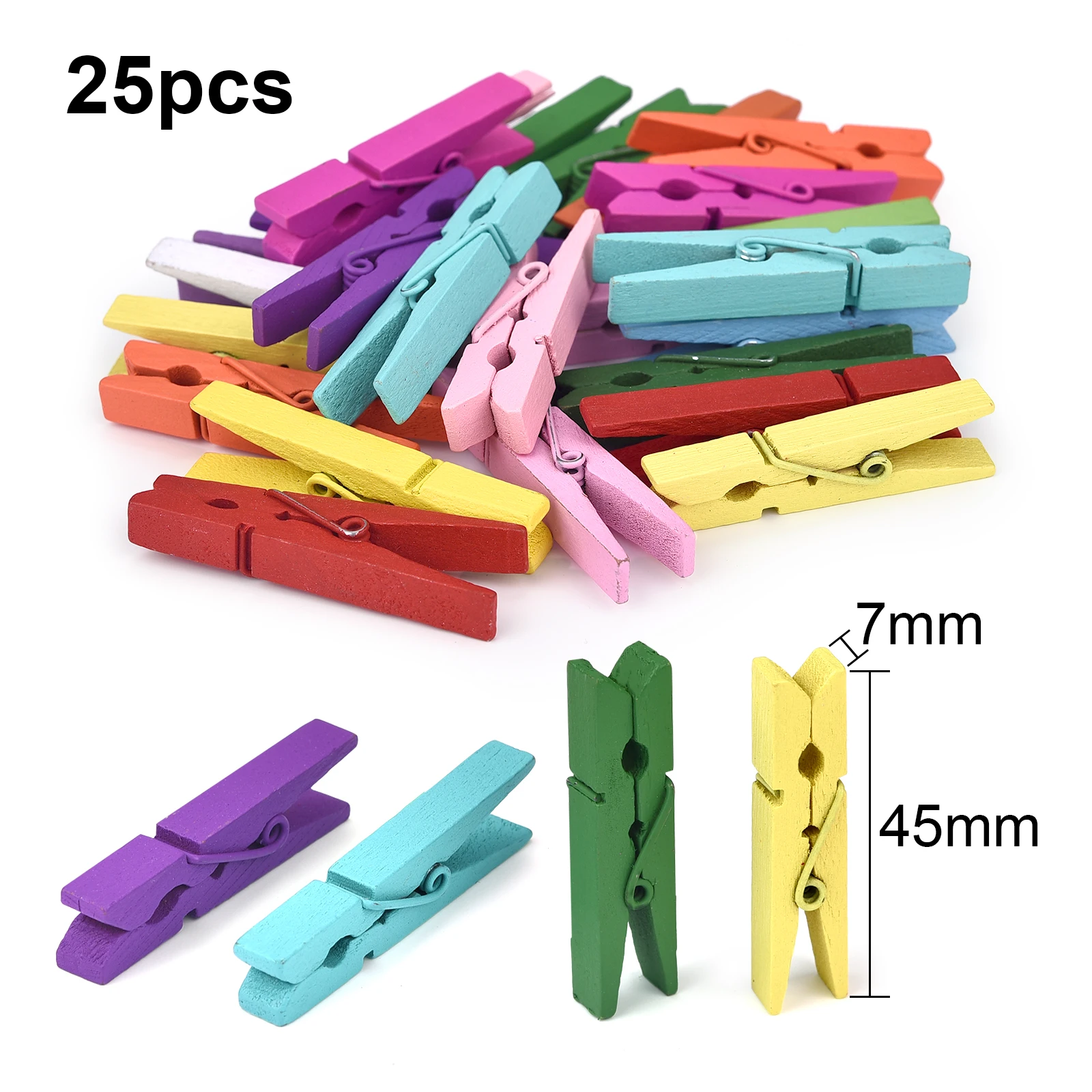 

Деревянные мини-прищепки 25 шт.