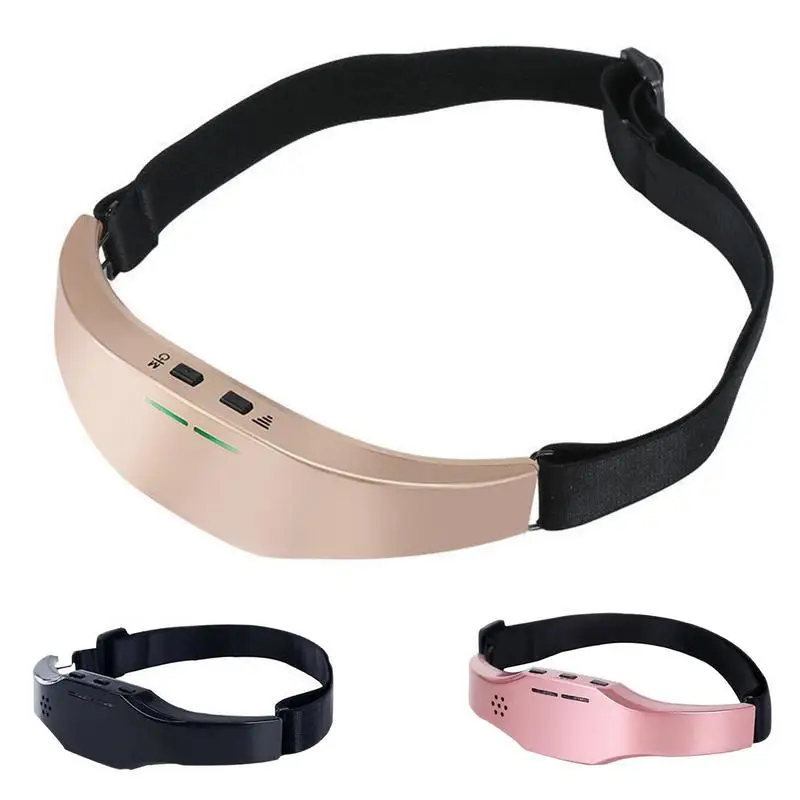 

Pulse Head Forehead Massager With Acupoint Massage Brain Relaxation Improve Sleep Reduce Headache Brain Massager Stimulator