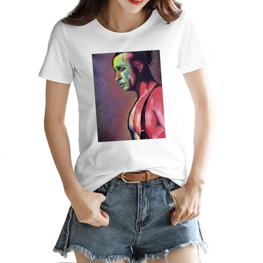 

Colourful Till And Lindemann Women's T-shirt Creative White Funny Sarcastic Tops Tees European Size