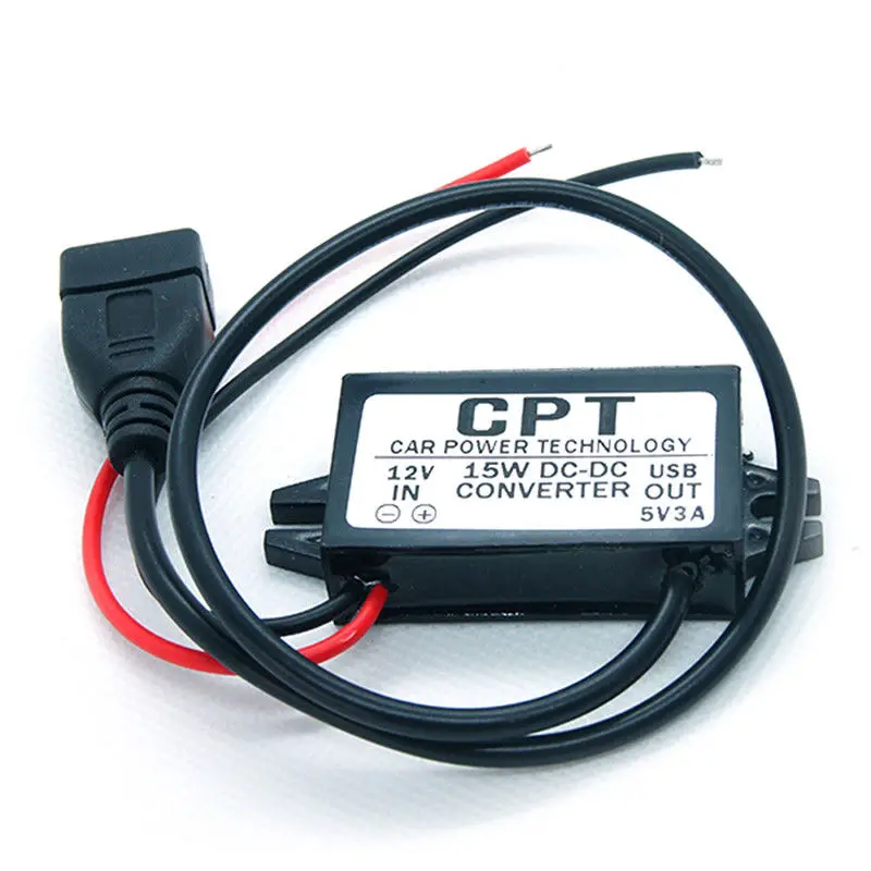 

DC-DC 12V to 5V 3A 15W автомобильный преобразователь питания Micro Mini USB понижающий адаптер питания выходной адаптер с автоматической защитой от низкого нагрева