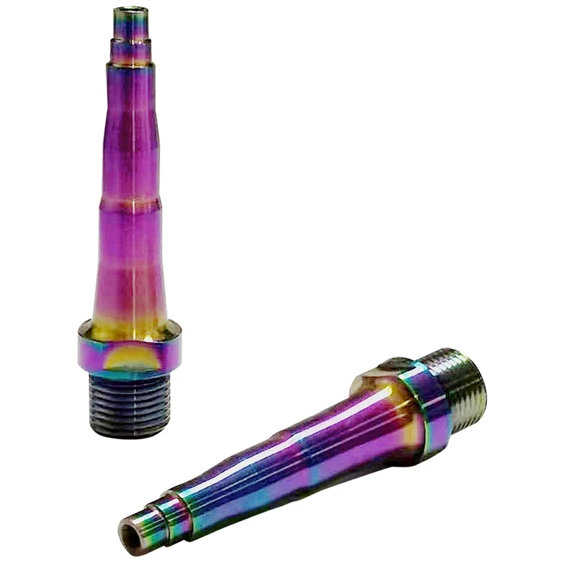 

1 пара велосипедных титановых педальных осей 76 мм подходит для оси легкой педали SpeedPlay