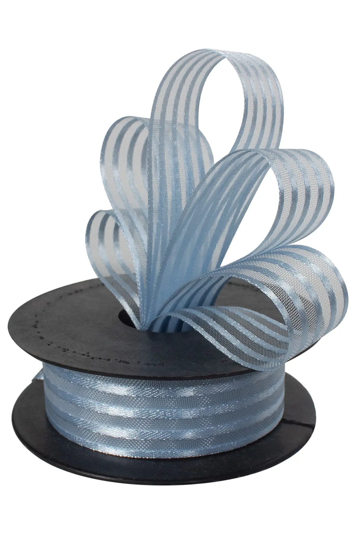 

Шифоновые полосатые ленты 20 Mt 2,5 см, синяя лента, товары для хобби и развлечений