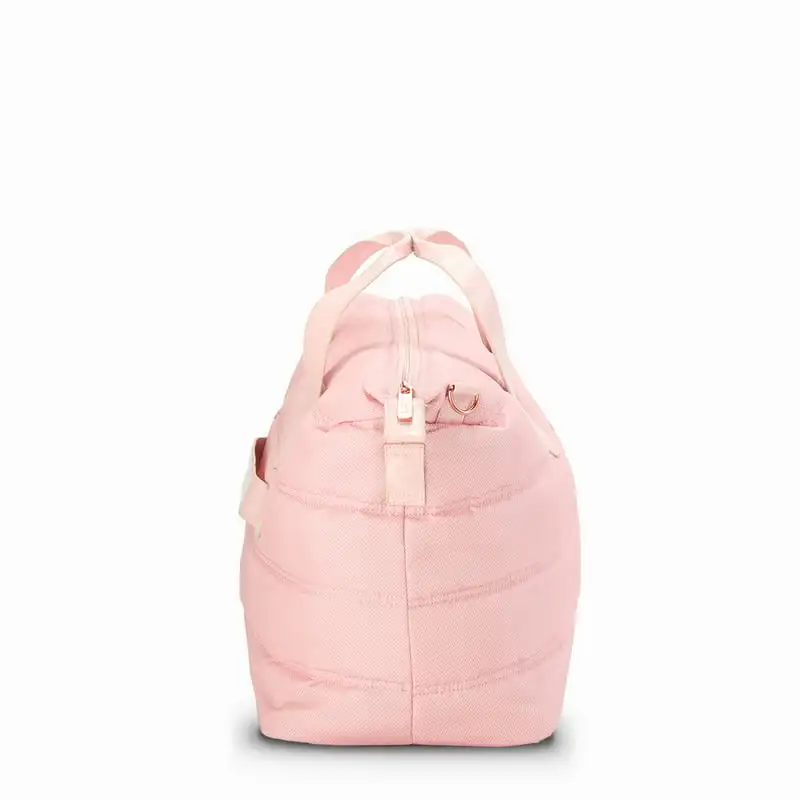 

Chic Pink Weekender Bag with Adjustable Shoulder Strap and Trolley Sleeve - Perfect for Every Trip!