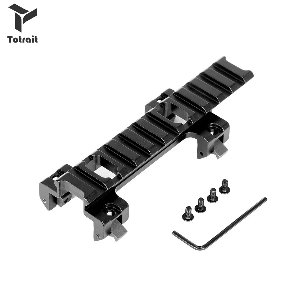 

New TOtrait High Quality Scope Mount Adapter Picatinny Rail Red Green Dot Scope Sight Mount Base for Hunting Airsoft G3 MP5