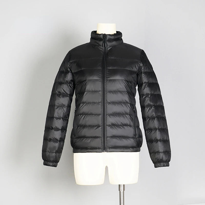 Women's Winter Simple Temperament Warm Comfortable Coat New Cotton Jacket Slim Winter Puffy Jacket Portable Coat
