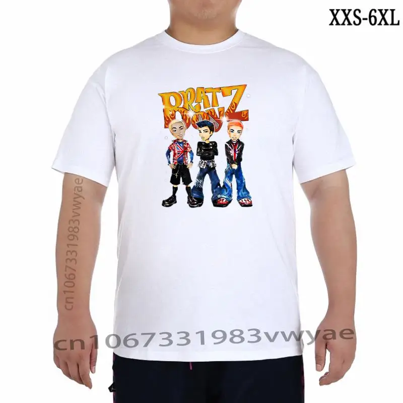 Bratz Tshirt Boyz Group Graphic Shirt Women' Short Sleeve To